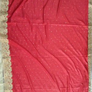 Double Shade Saree Brand New