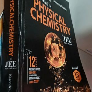 Problems In Physical Chemistry For Jee Main And Ad