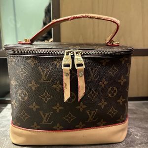 Auth Louis Vuitton Nice Vanity Case