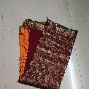 Cotton Pure Gadwal Saree