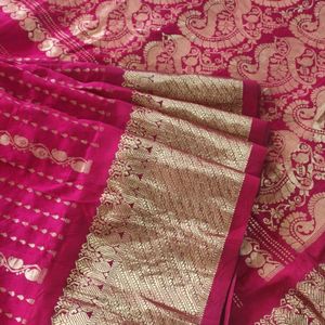 Red Kanchipuram Silk Saree