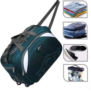 Luggage 🧳 Duffel Bag With Wheels Combo Pack Strol