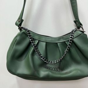 Green Hand Bag