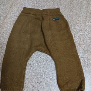 2 Soft Wool Pant and 1 Sweatpant For Baby