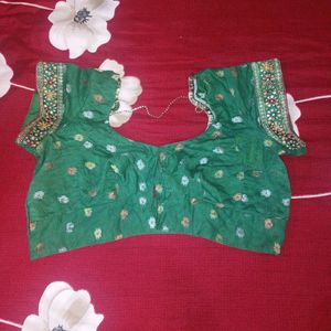 Deginer Saree And Ready Made Blouse 👚