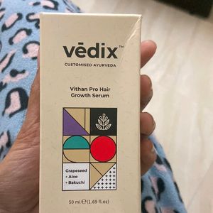 New Sealed Vedix Hair Growth Serum. 50ml. Only For Rs. 300.Price Negotiable. Send Offers In Rupees