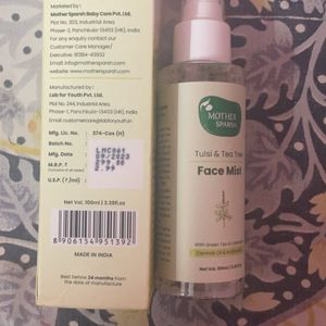 Mother Sparsh Tulsi & Tea Tree Face Mist |