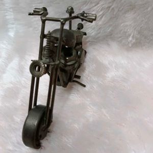 Metal Handicraft Bullet Bike Miniature