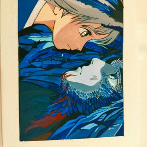 Howling Moving Castle Painting