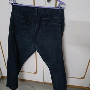 Black Mid Waist Jeans