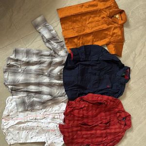 5 Combo Shirts For Kids