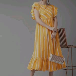 Mustard Dress