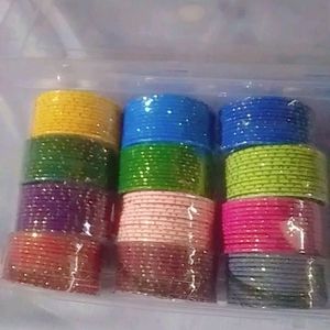 Crystal Bangles hall( Pack Of 4) (48) #bangles