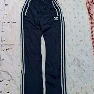 ADIDAS ORIGINAL NAVY STRIPED TRACK PANT