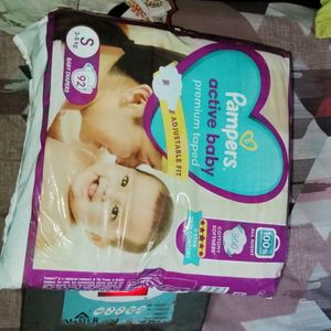 Pampers Taped style Size S Active baby Diaper