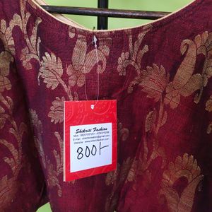 Cotton Linen  Blouse, New With Tag