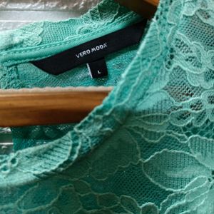 Elegant Sea Green Formal Top – Vero Moda