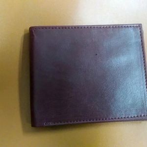 gents wallet burgundy