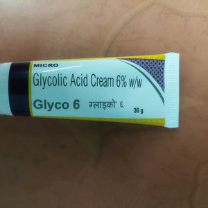 Glycolic Acid Cream 6% W/W