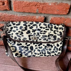 Leopard Print Sling Bag