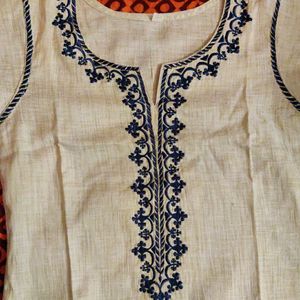 Khadi Cotton KURTA; Worn Only Once