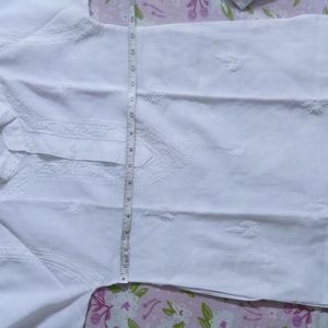 Chikankari Kurta Paijama Set