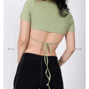 bonkers corner matcha top backless