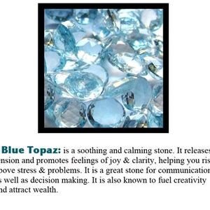 OFFER Pure Silver Sterling With Blue Topaz Ring