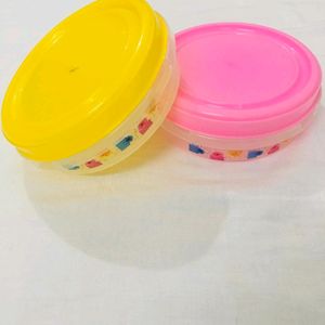 All Purpose Plastic Containers Set Of 2