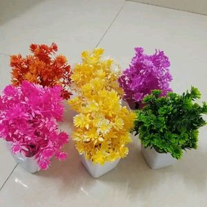 Artificial Flower Pots ❤😍+Freebie😍❤