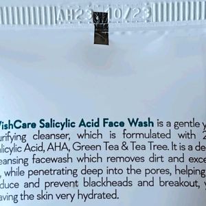 Unused Salicylic Acid Face Wash