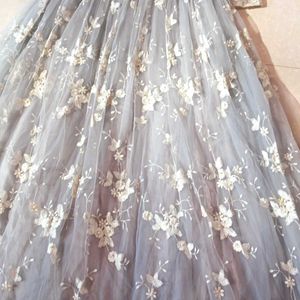 Dimond And Fully Embroidered Gown