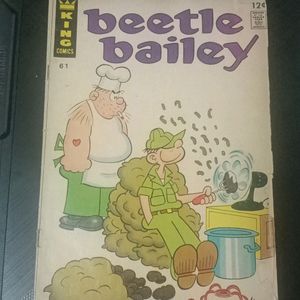 Vintage 1967 Beetle Bailey #61 USA Comic