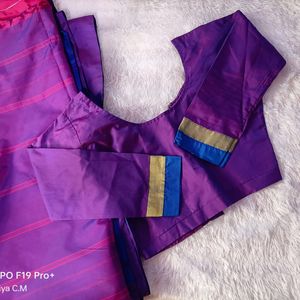 Stitched Kanchipuram Saree