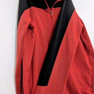 Puma Red & Black Athleisure acket