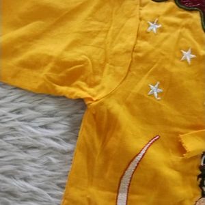 Yellow Kanha  Dress Set (Boys)