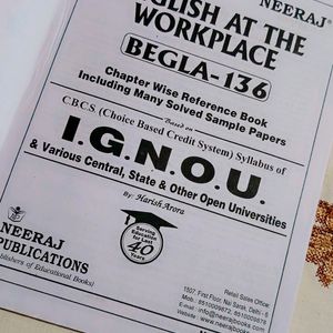 Combo of 2 Ignou Books