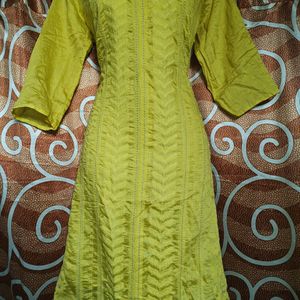 Beautiful Yello Kurta