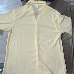 Yellow Formal Shirt