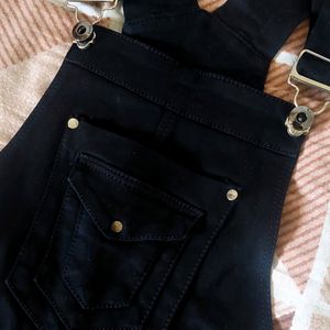 Classy Black Denim Shorts