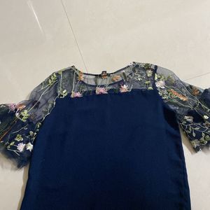 Navu Blue Top (Brand- Fig)