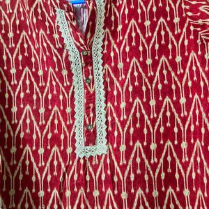 Red 🍒 Colour Kurta