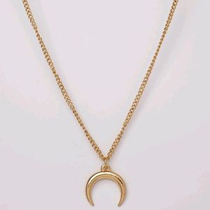 Golden Moon Necklace