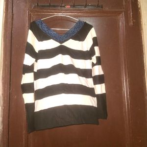 Wonen V Neck Sweater Korean