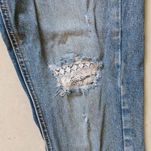 Only Ripped Jeans Straight Fit - Size 28