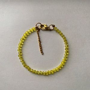 Yellow Crystal Bracelet