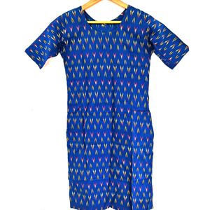 Cotton Kurti Blue