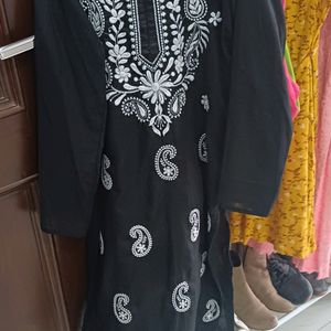 Black Long Kurti