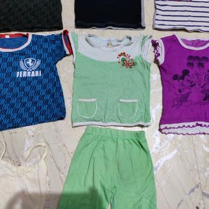 Combo Of Clothes For 2 To 4 Years Baby