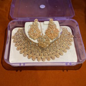 Copper Colour Jwellery Set